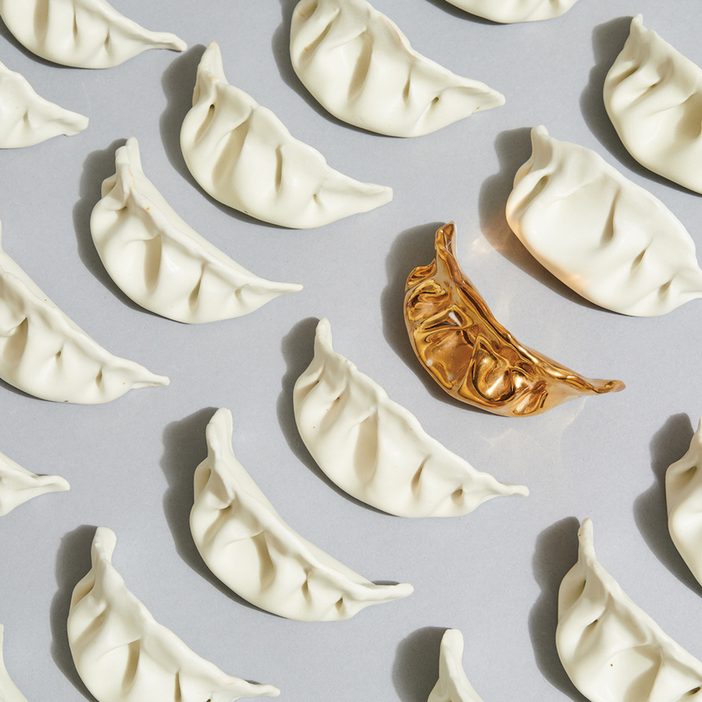 "Dumplings and Golden Dumplings III," Stephanie Shih.